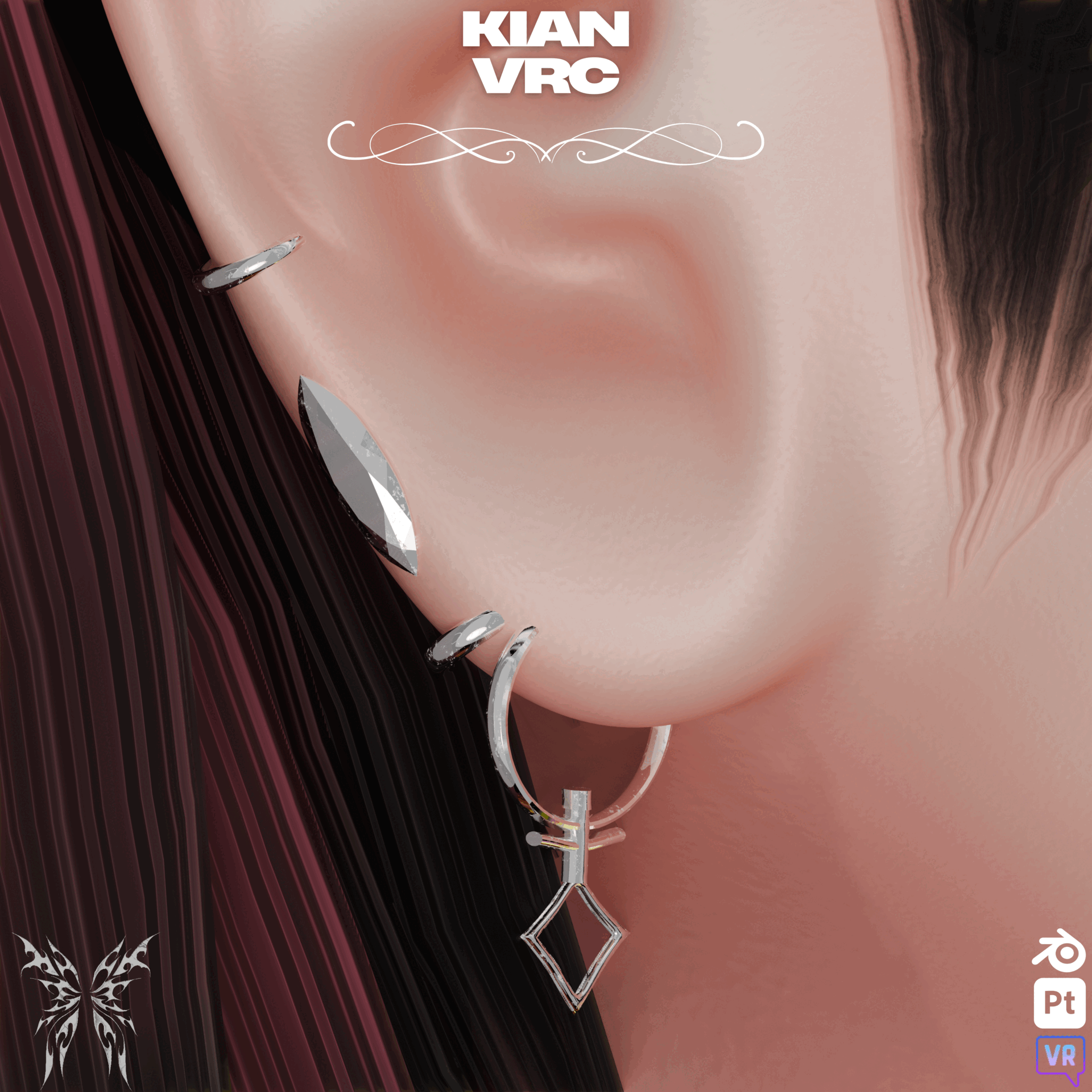  [ᴋɪᴀɴ] Elegant Hoops | Free