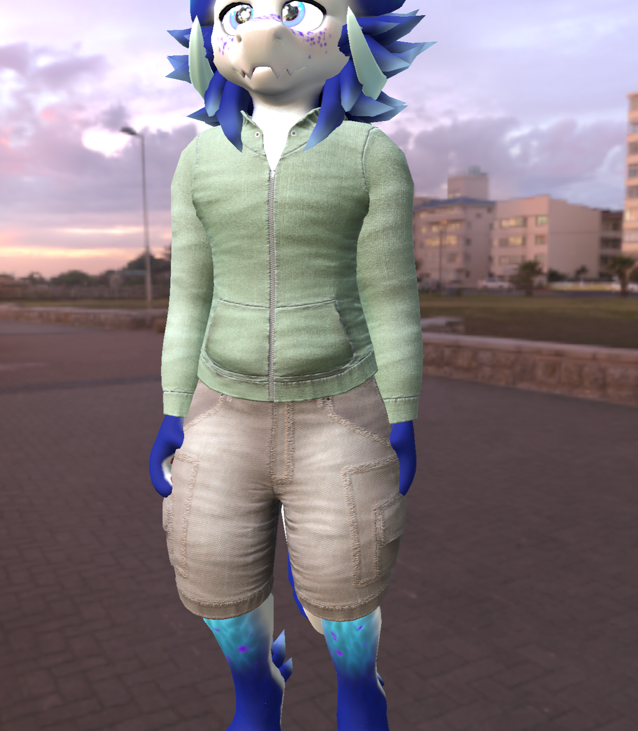 WinterBold Hoodie and Cargo Shorts