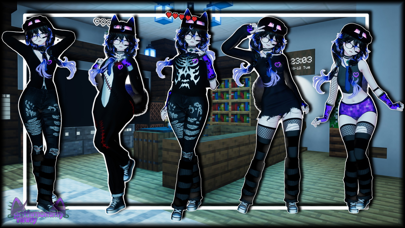 Ember the enderman PC+Quest+FT+Femboy+Gogo
