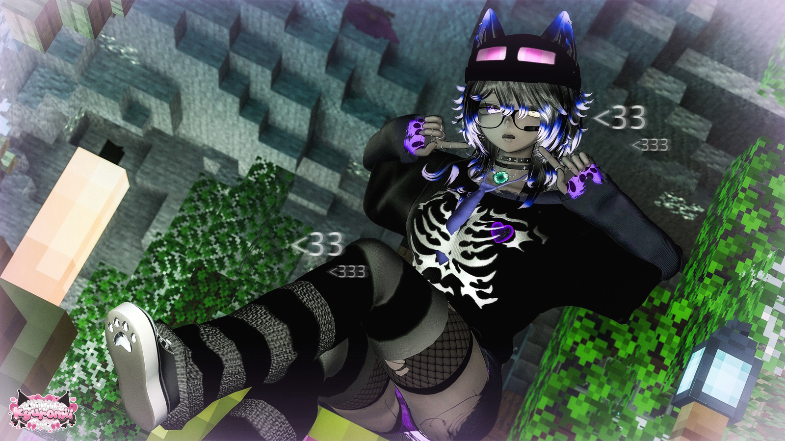 Ember the enderman PC+Quest+FT+Femboy+Gogo