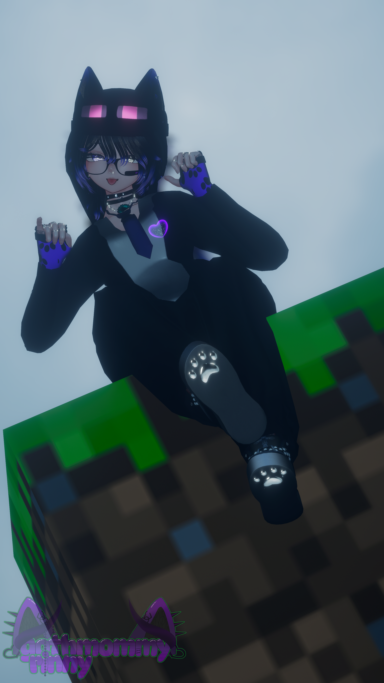 Ember the enderman PC+Quest+FT+Femboy+Gogo