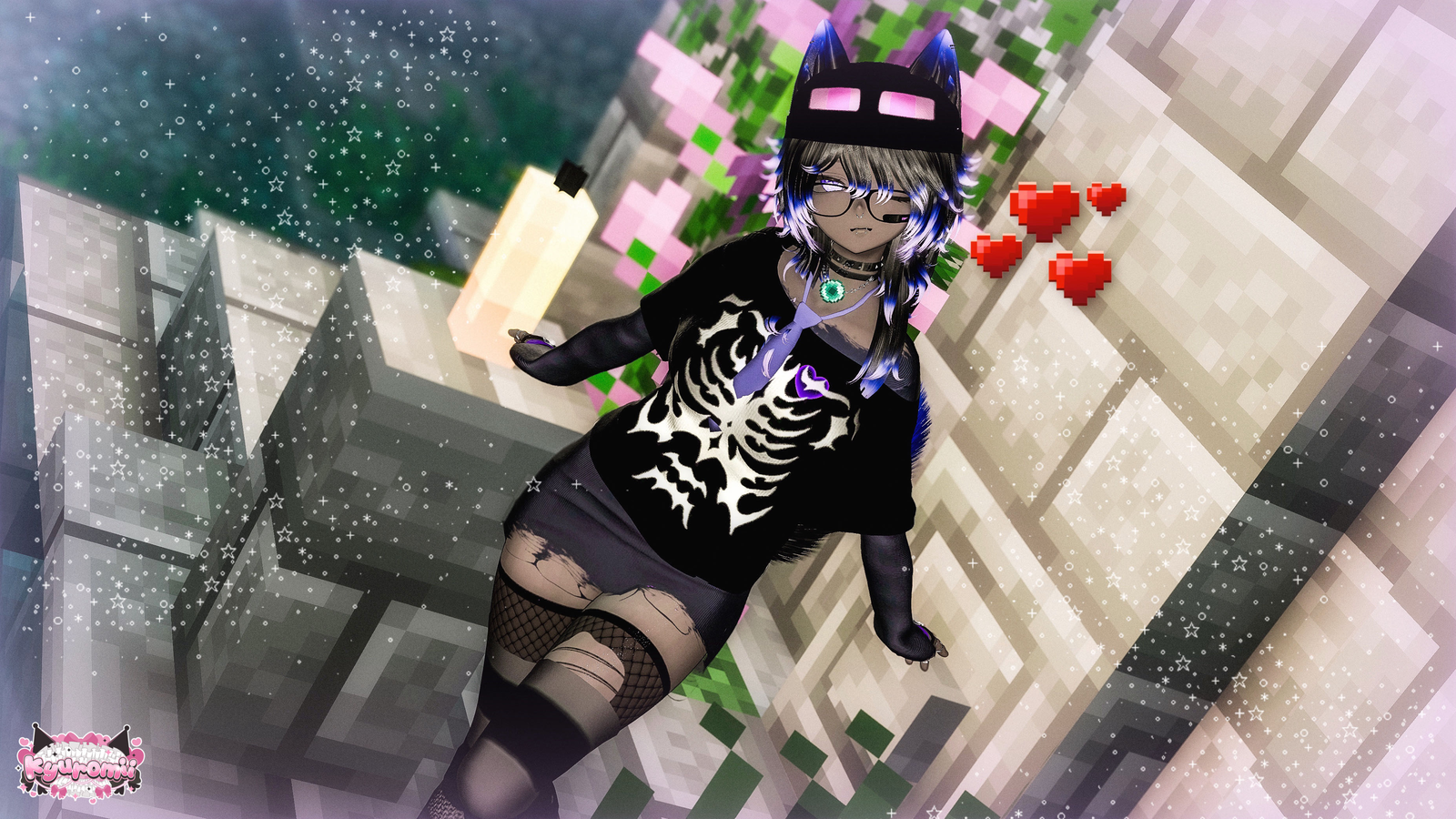 Ember the enderman PC+Quest+FT+Femboy+Gogo