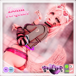 Zomi the Rave Zombie PC+Quest+FT+GOGO+Femboy