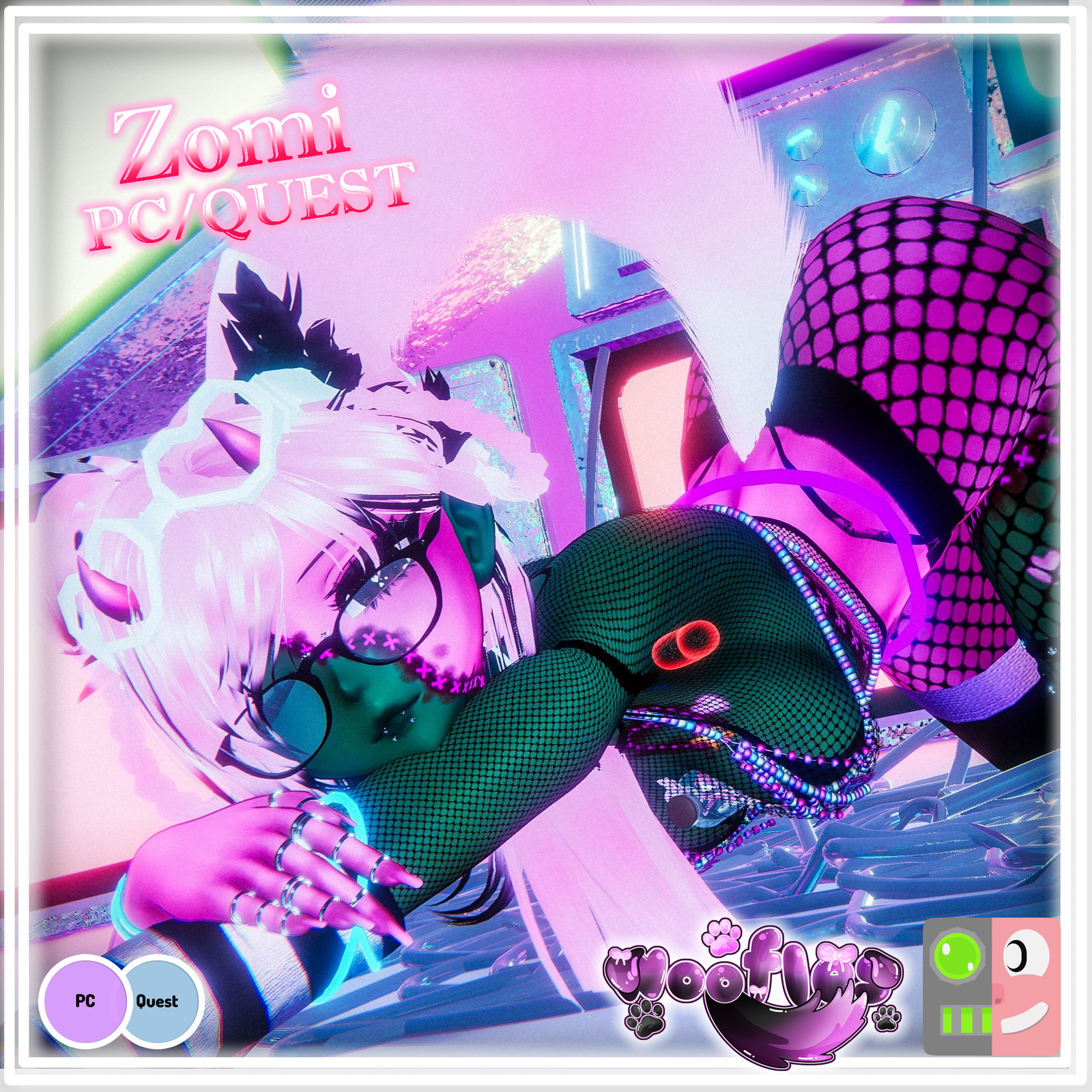 Zomi the Rave Zombie PC+Quest+FT+GOGO+Femboy