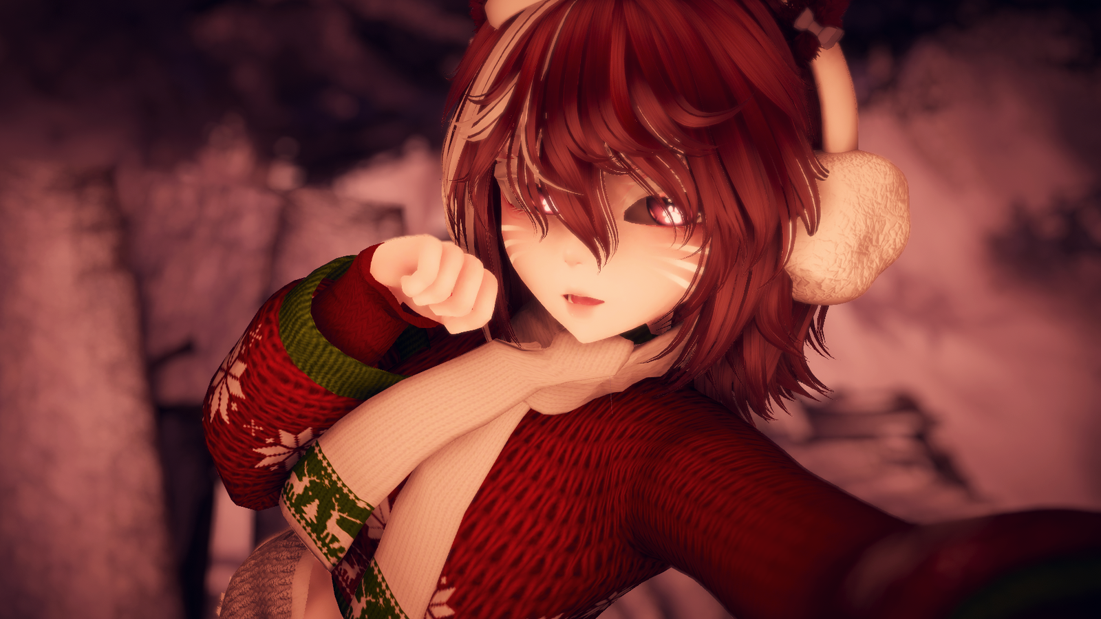 Kori the Christmas Polar Bear PC+Quest+ FT+ Gogoloco+Femboy