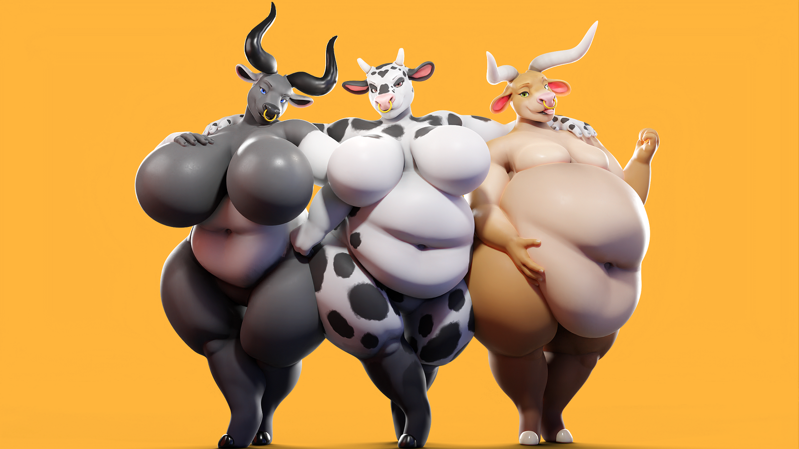 Curvy Cow | DELUXE VRC Avatar + Vtuber