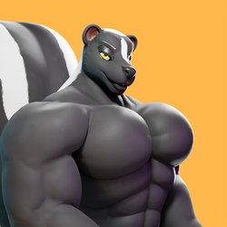 Skunk Hunk | VRC Avatar + Vtuber