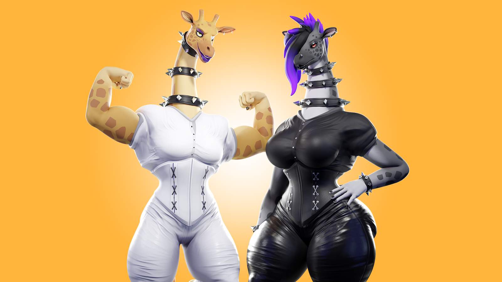Goth Giraffe | DELUXE VRC Avatar + Vtuber