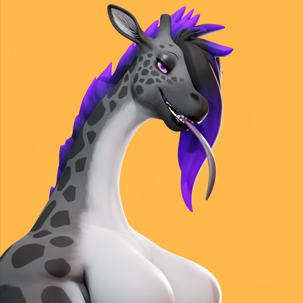 Goth Giraffe | DELUXE VRC Avatar + Vtuber