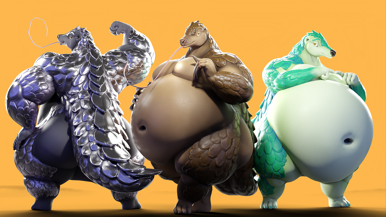 Plump Pangolin | VRC Avatar + Vtuber