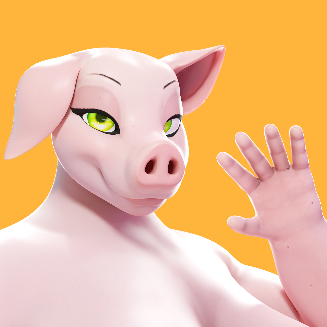 Pudgy Pig | VRC Avatar + Vtuber