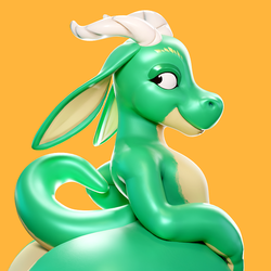 Caked-Up Kobold | VRC Avatar + VTuber