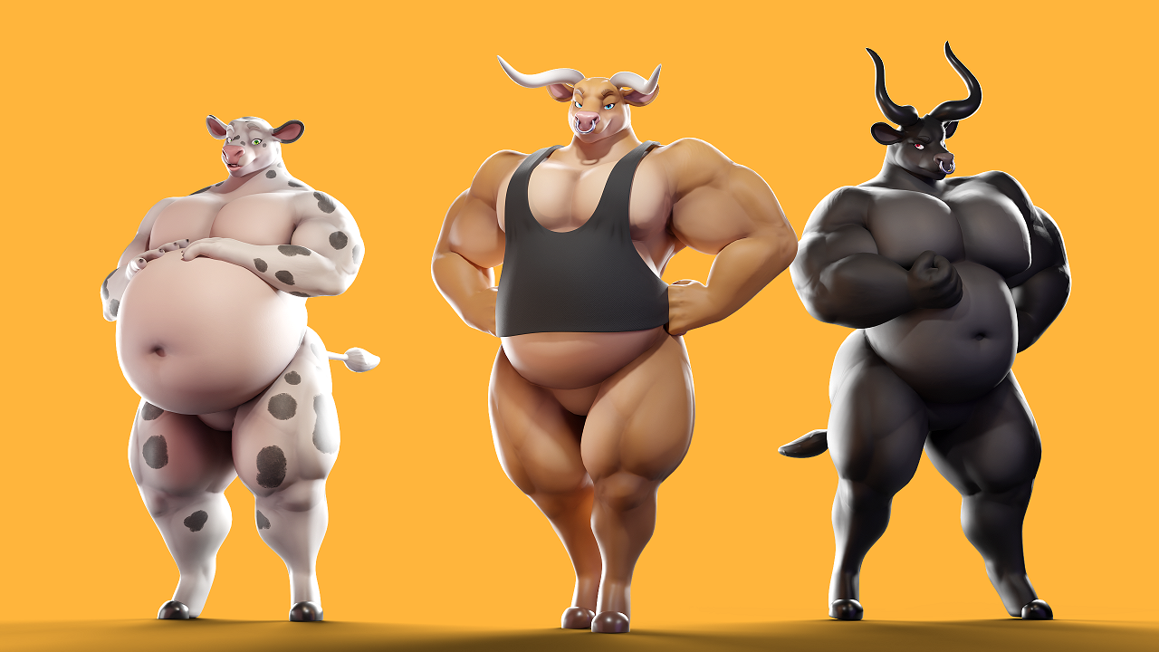 Bara ✖ Cow | VRC Avatar + VTuber