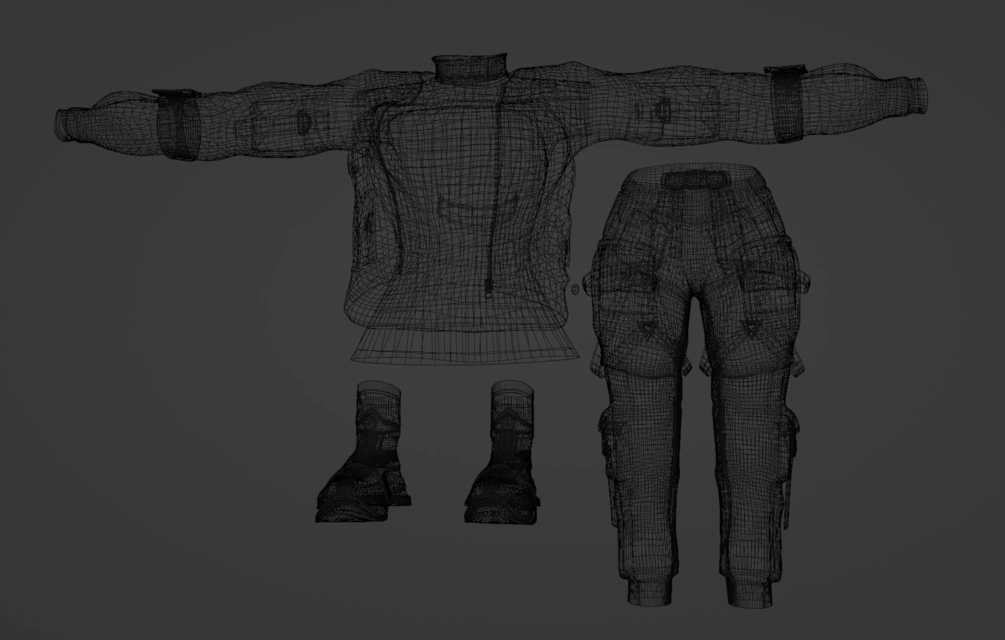 Cyber Shinobi Outfit by Angemon