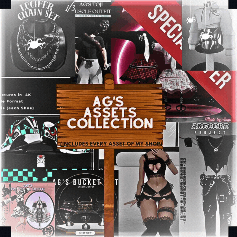 Assets Collection [30+ Assets for ONLY 25$] - [HALLOWEEN SALE] 