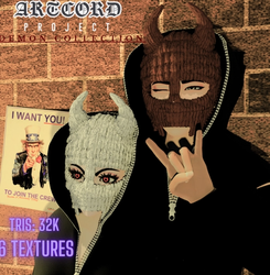  Demonio Mask (3 in 1) /// by Angemon