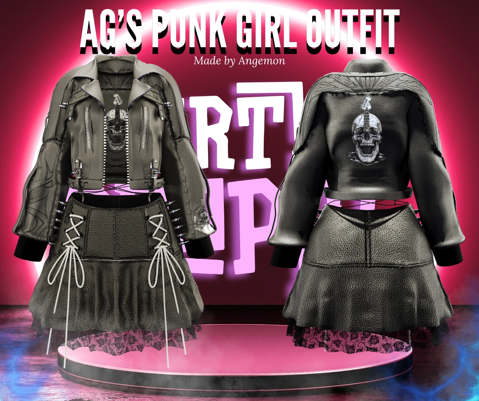 Punk Outfit /// by Angemon