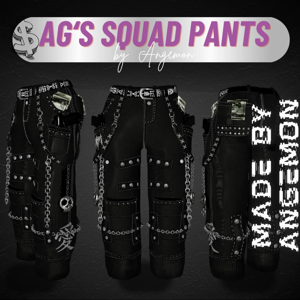Squad Pants /// by Angemon