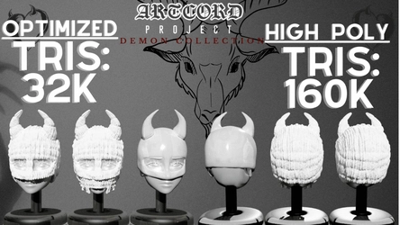  Demonio Mask (3 in 1) // by Angemon
