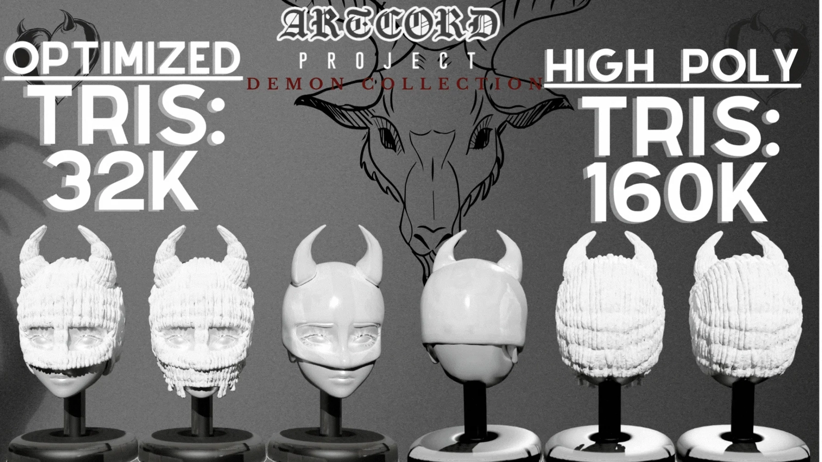 Demonio Mask (3 in 1) // by Angemon
