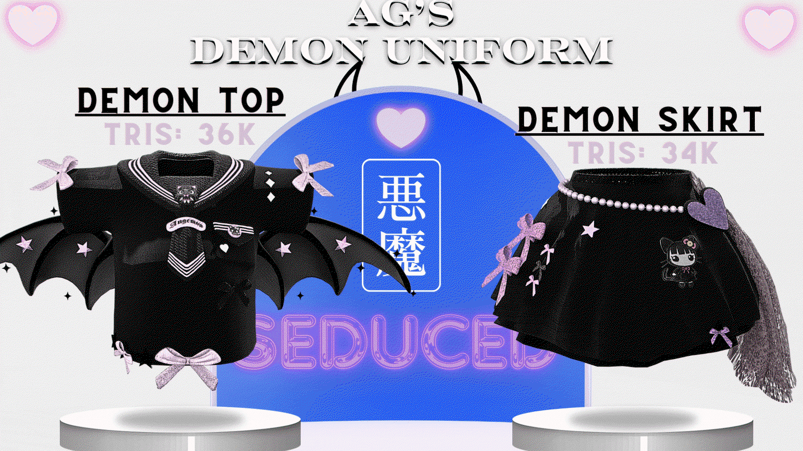Demon School Uniform (+Wings) // by Angemon