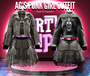Punk Outfit // by Angemon