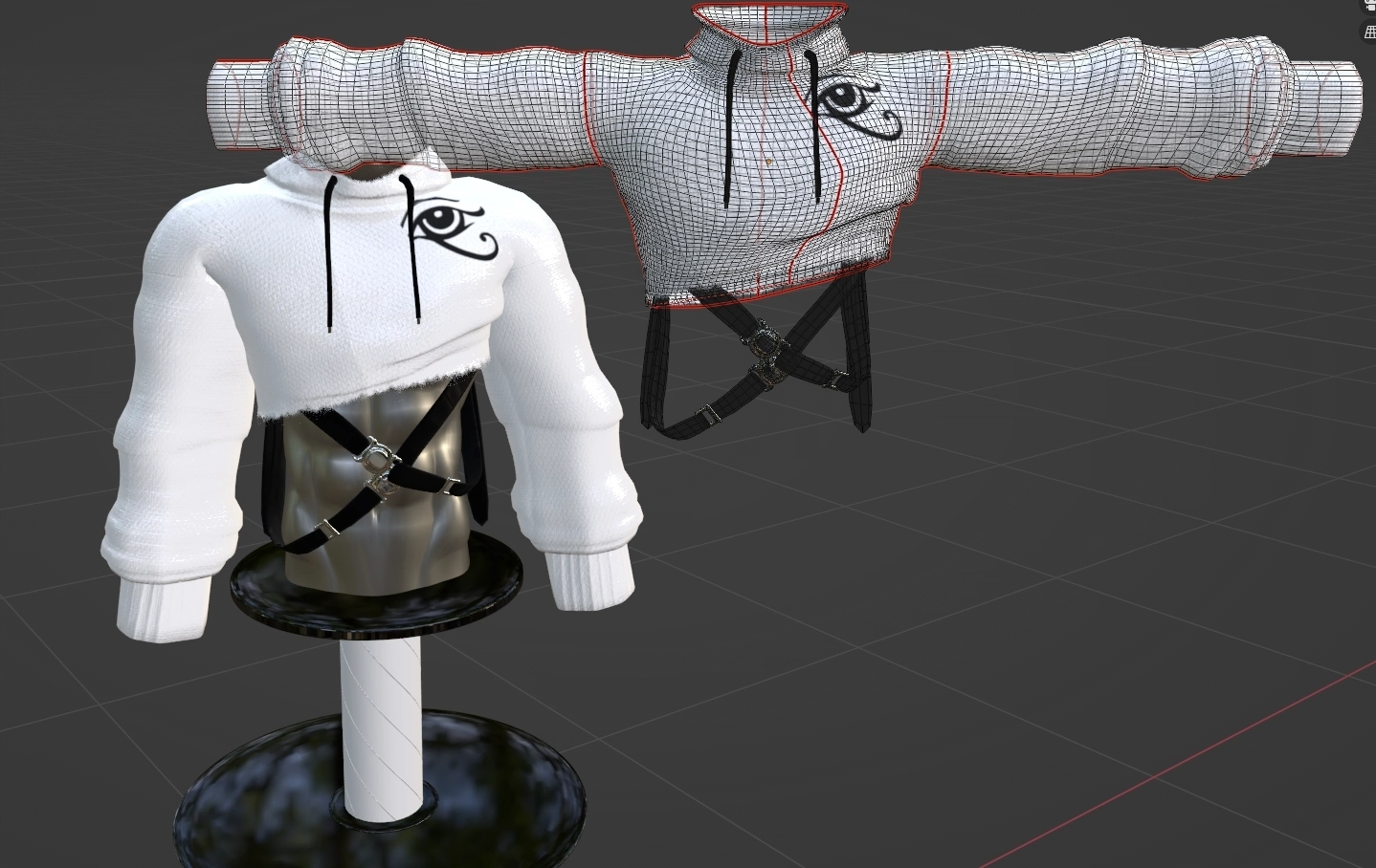 Ripped Croptop // by Angemon