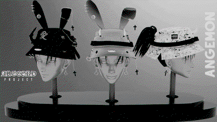 Rabbit Bucket Hat // by Angemon
