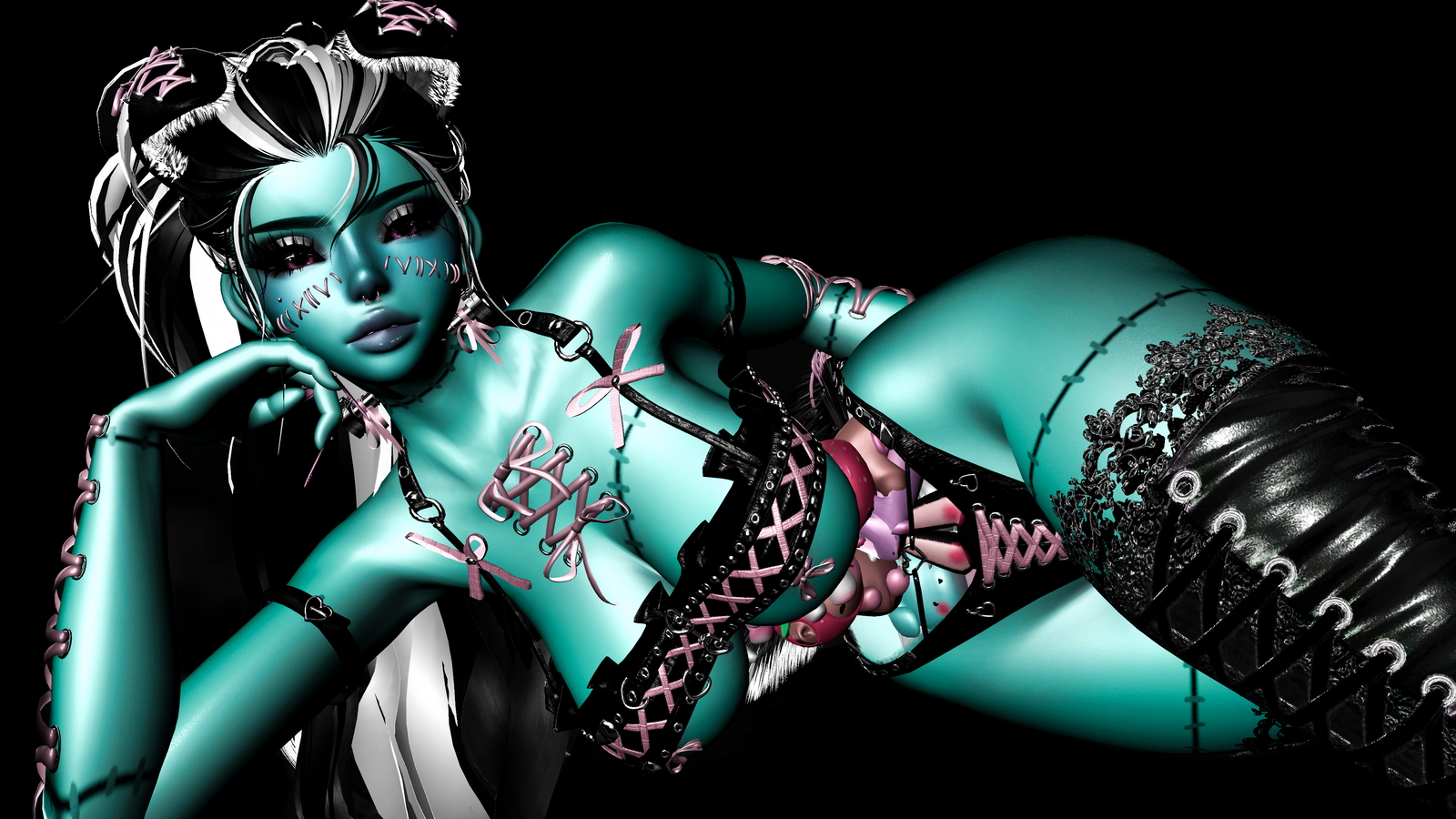 Frankee the Monster Egirl