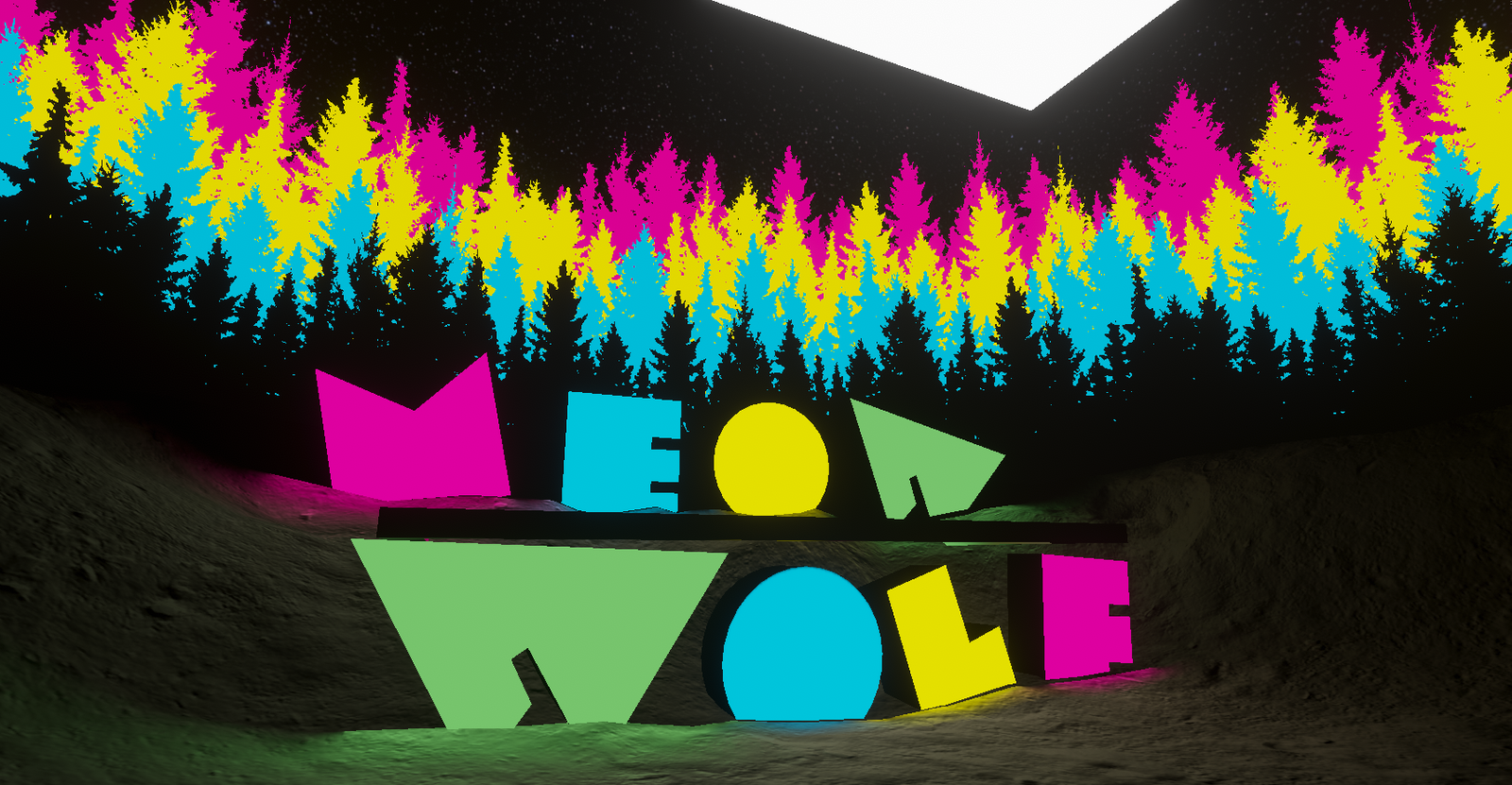 The Forest VR world